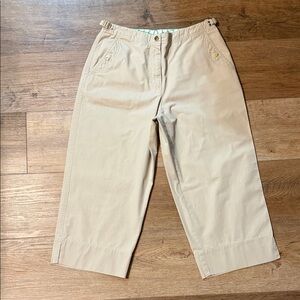 Ralph Lauren Khaki Cotton Chinos in Light Beige